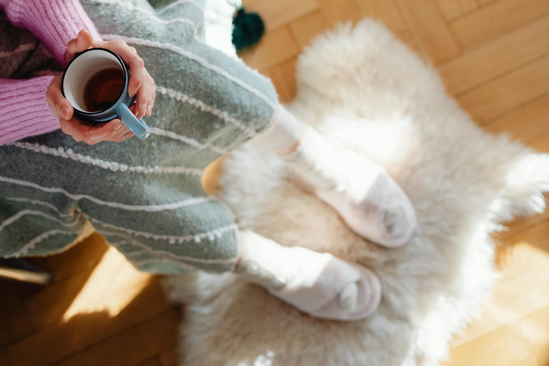 A sense of coziness, safety, and internal warmth