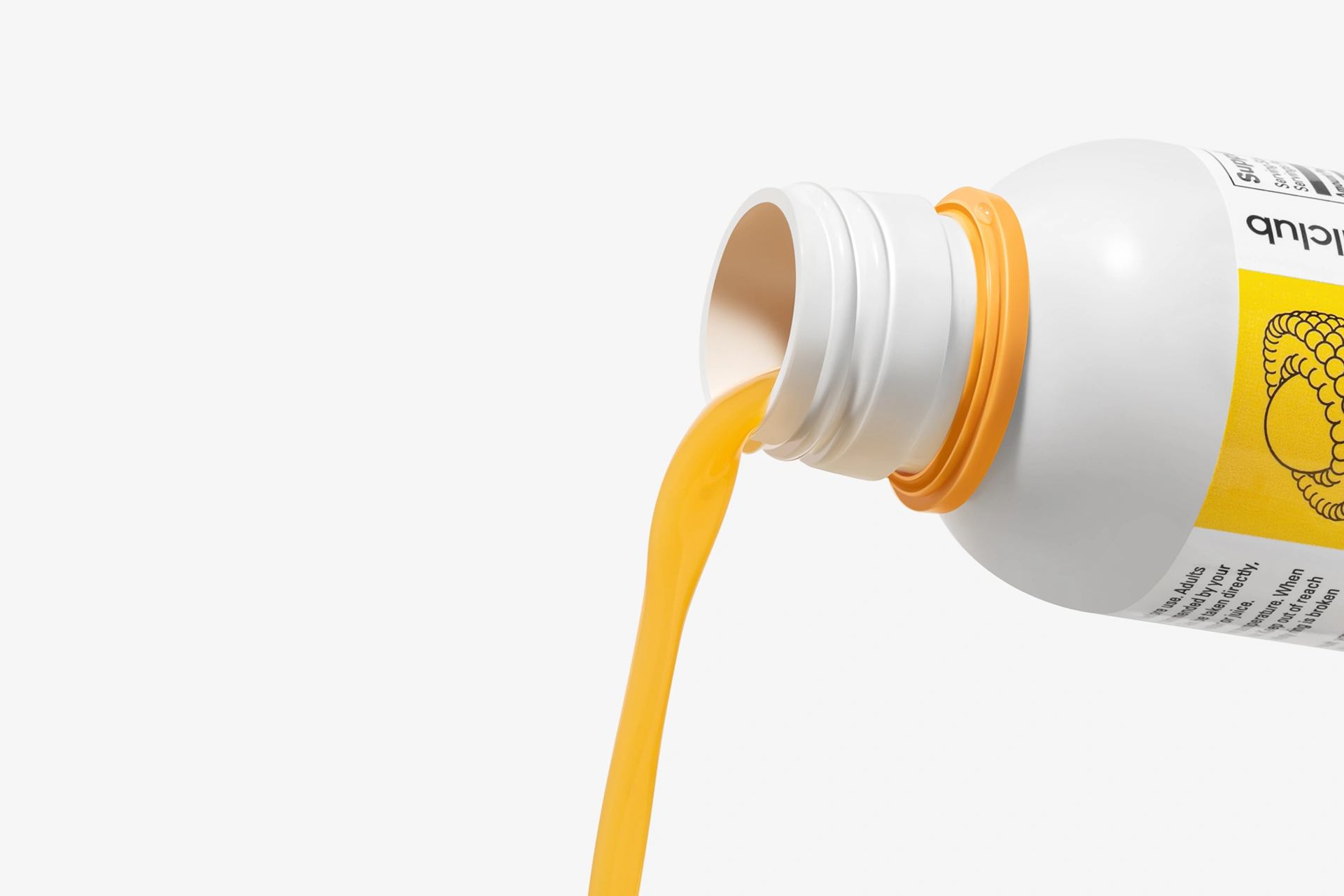 A convenient format for using Liposomal Vitamin C against a backdrop of natural textures